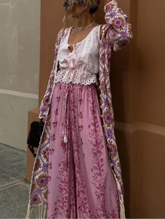 Spell Pants - Spell And The Gypsy Rebel Spirit Wide Leg Pants In Zinnia